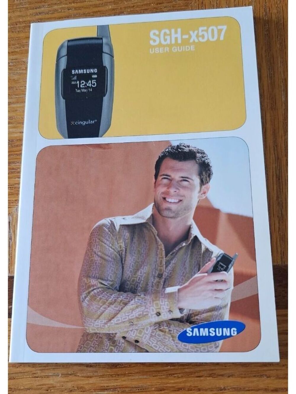 Samsung Cell Phone SGH-c507 User Guide Instruction Manual Instructions only